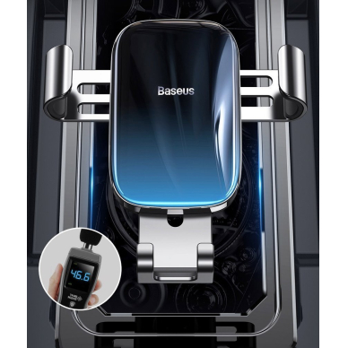 [RETURNED ITEM] Baseus Glaze Gravity Car Mount black (SUYL-LG01) 11