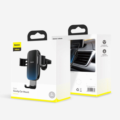 [RETURNED ITEM] Baseus Glaze Gravity Car Mount black (SUYL-LG01) 20
