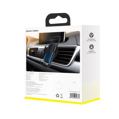 [RETURNED ITEM] Baseus Glaze Gravity Car Mount black (SUYL-LG01) 22