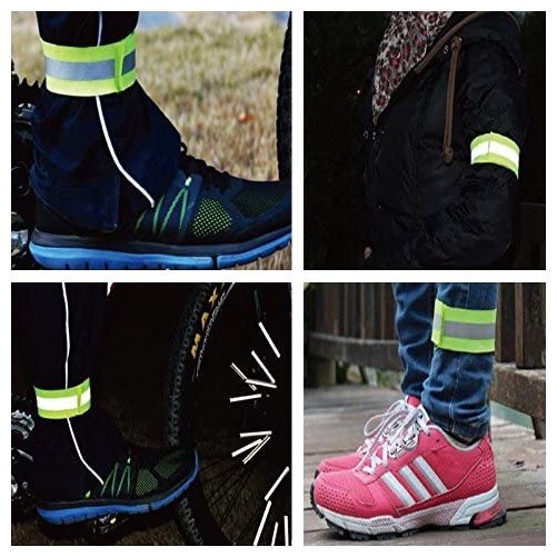 Atšvaitas ant riešo Reflective strap armband for bike running jogging velcro 4cm Oranžinis 1 Atšvaitas ant riešo Reflective strap armband for bike running jogging velcro 4cm Oranžinis 1