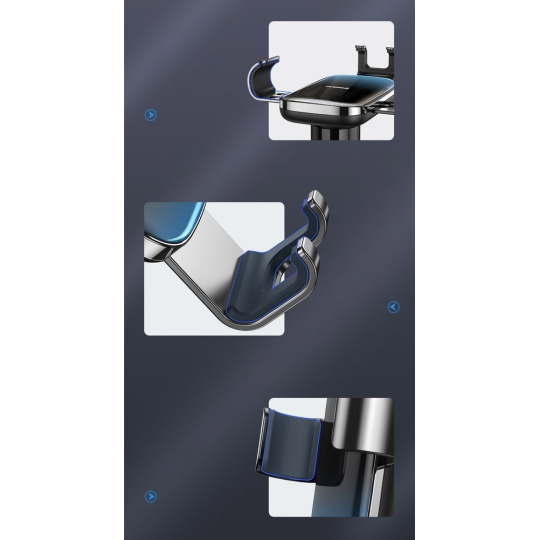 [RETURNED ITEM] Baseus Glaze Gravity Car Mount black (SUYL-LG01) 16