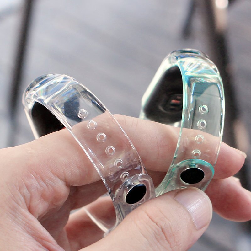 Akcija! Silikoninė apyrankė skirta Xiaomi Mi Band 6 / 5 skaidri-gelsva 3 Akcija! Silikoninė apyrankė skirta Xiaomi Mi Band 6 / 5 skaidri-gelsva 3