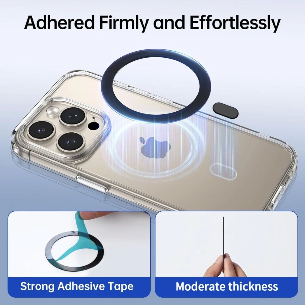 Tech-Protect MMP-100 Žiedas su MagSafe (2 vnt.) – baltas / juodas 6 Tech-Protect MMP-100 Žiedas su MagSafe (2 vnt.) – baltas / juodas 6