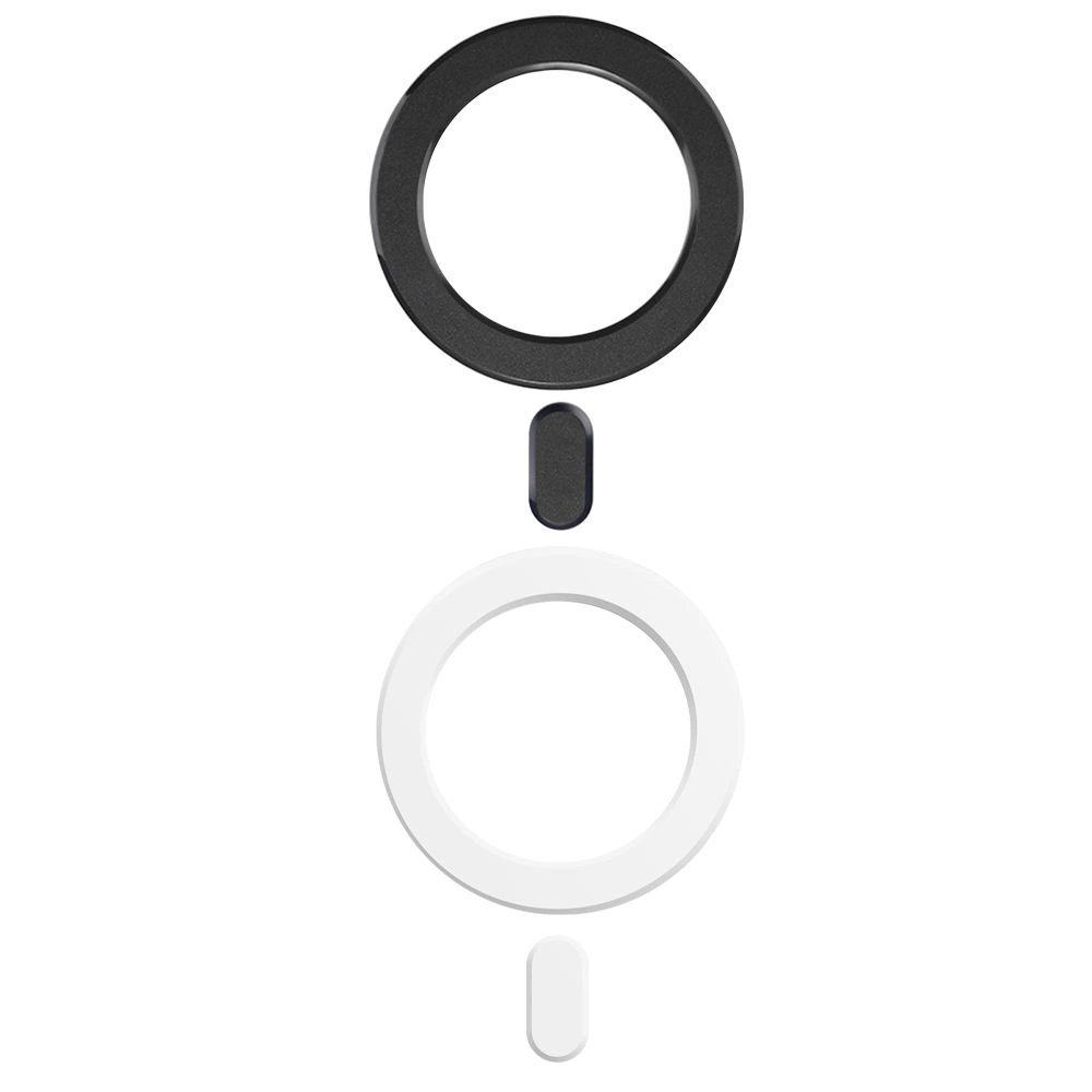 Tech-Protect MMP-100 Žiedas su MagSafe (2 vnt.) – baltas / juodas 7 Tech-Protect MMP-100 Žiedas su MagSafe (2 vnt.) – baltas / juodas 7