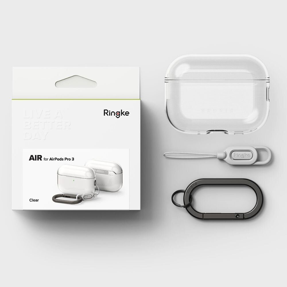 AirPods Pro 3 Ringke Air dėklas – skaidrus 4