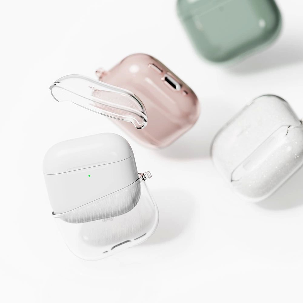 Ringke Air Dėklas skirtas Apple AirPods 4 - Permatomas 3