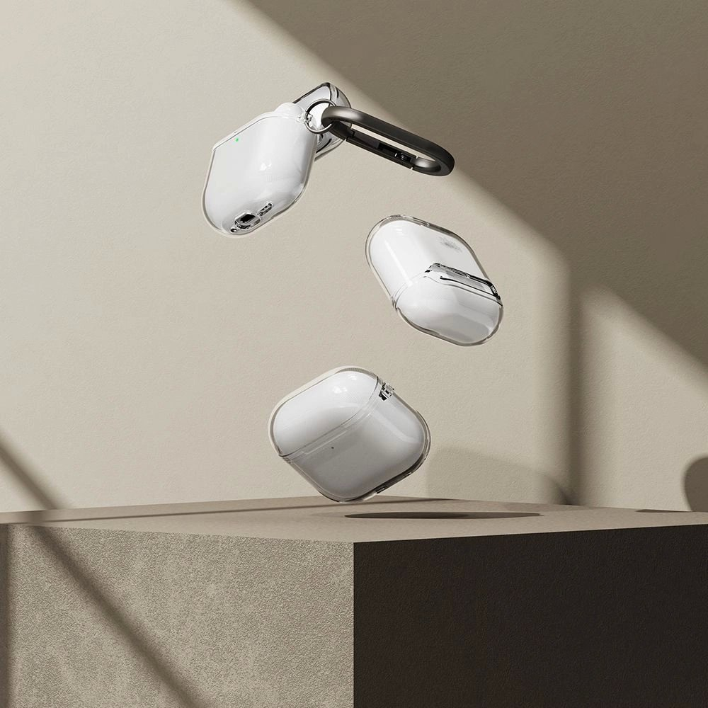 Ringke Air Dėklas skirtas Apple AirPods 4 - Permatomas 5