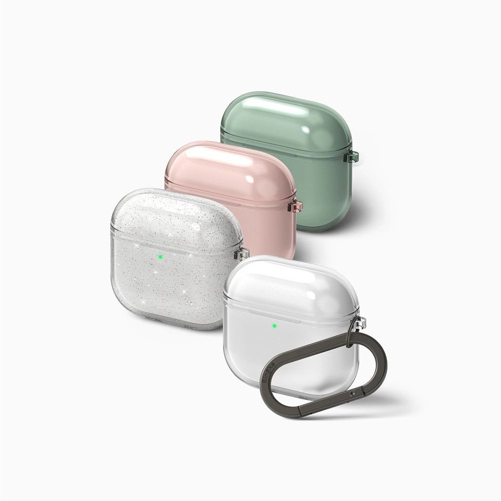 Ringke Air Dėklas skirtas Apple AirPods 4 - Žalias 2 Ringke Air Dėklas skirtas Apple AirPods 4 - Žalias 2