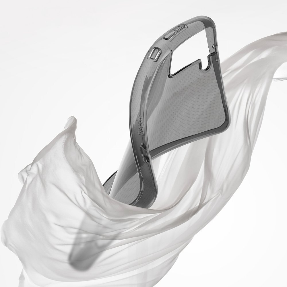 Akcija! Ringke Air Ultra-Thin plonas TPU dėklas Samsung Galaxy S21+ 5G (S21 Plus 5G) juodas (ARSG0041)  4