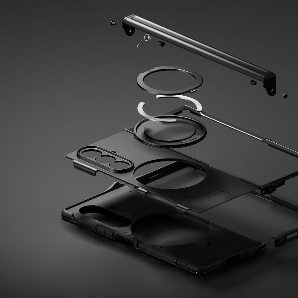 Samsung Galaxy Z Fold7 Ringke Alles Magnetic MagSafe dėklas – juodas 5 Samsung Galaxy Z Fold7 Ringke Alles Magnetic MagSafe dėklas – juodas 5