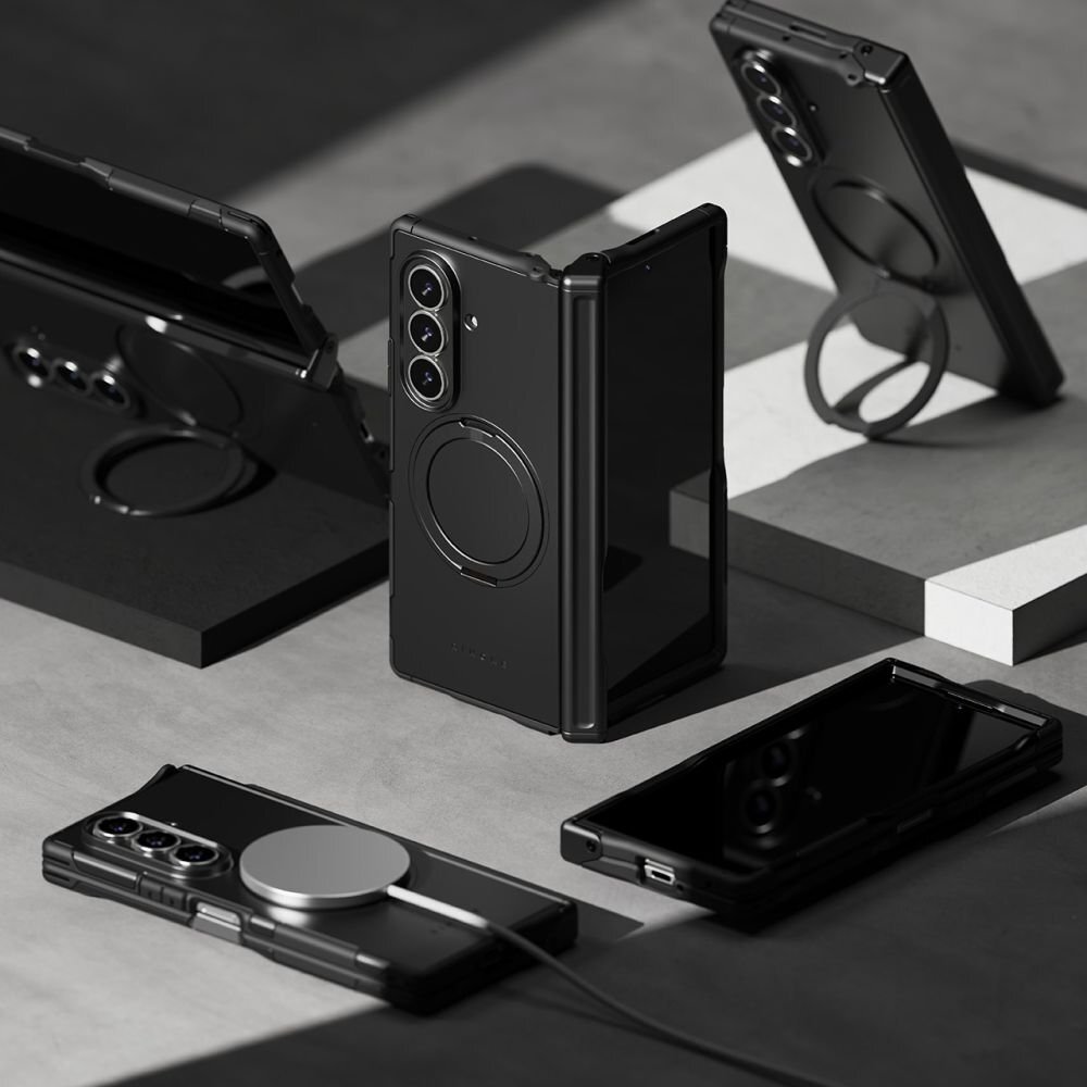 Samsung Galaxy Z Fold7 Ringke Alles Magnetic MagSafe dėklas – juodas 7 Samsung Galaxy Z Fold7 Ringke Alles Magnetic MagSafe dėklas – juodas 7