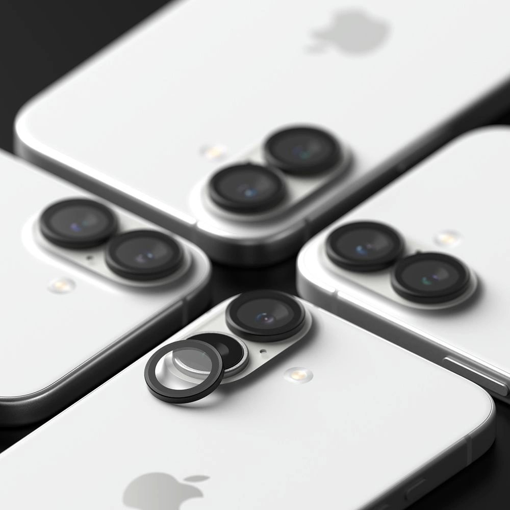 Ringke kameros rėmelio apsauga (2 vnt.) skirtas iPhone 16 / 16 Plus – juoda 5 Ringke kameros rėmelio apsauga (2 vnt.) skirtas iPhone 16 / 16 Plus – juoda 5
