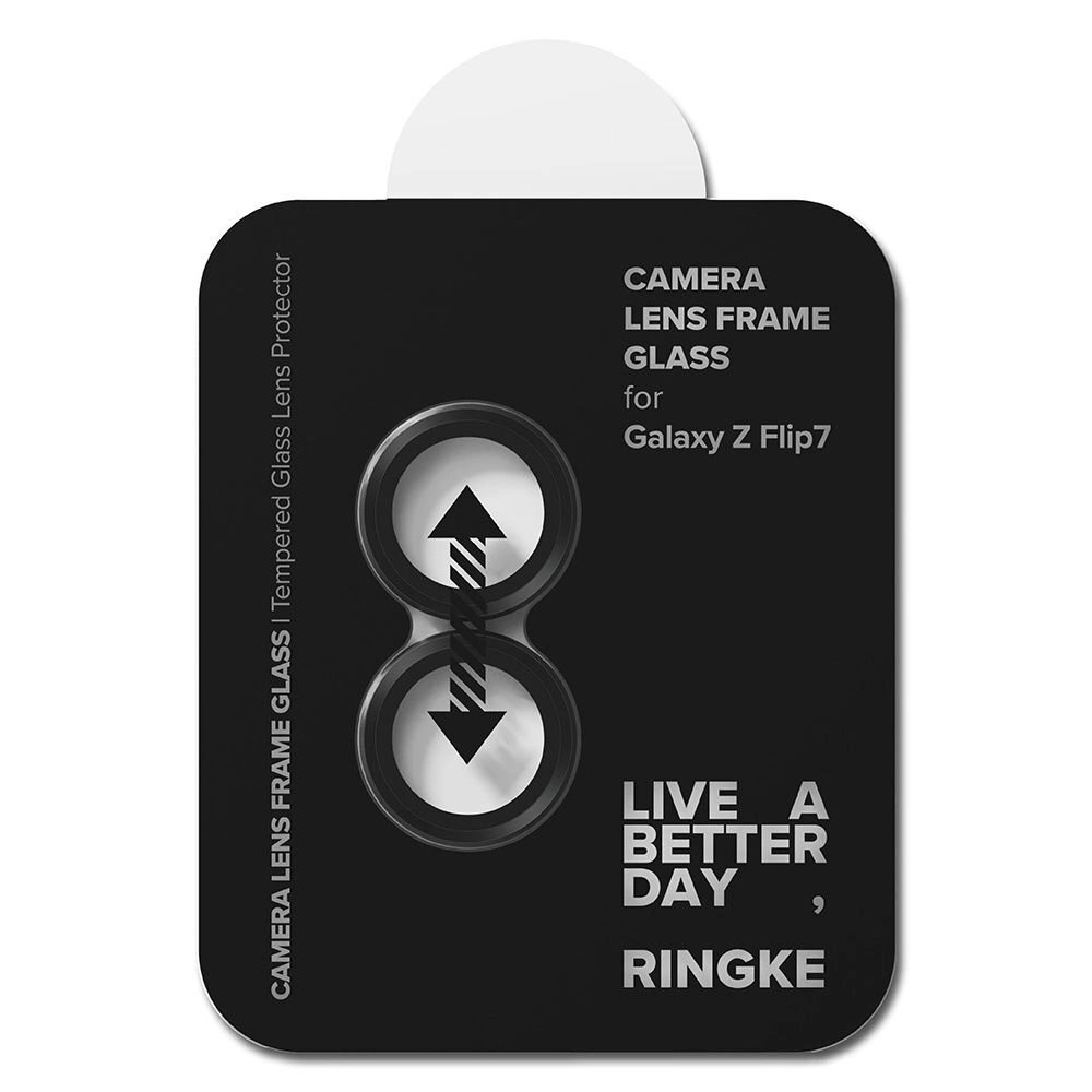 Samsung Galaxy Z Flip 7 Ringke Camera Frame Protector kameros apsauga, 2 vnt. – juoda 3 Samsung Galaxy Z Flip 7 Ringke Camera Frame Protector kameros apsauga, 2 vnt. – juoda 3