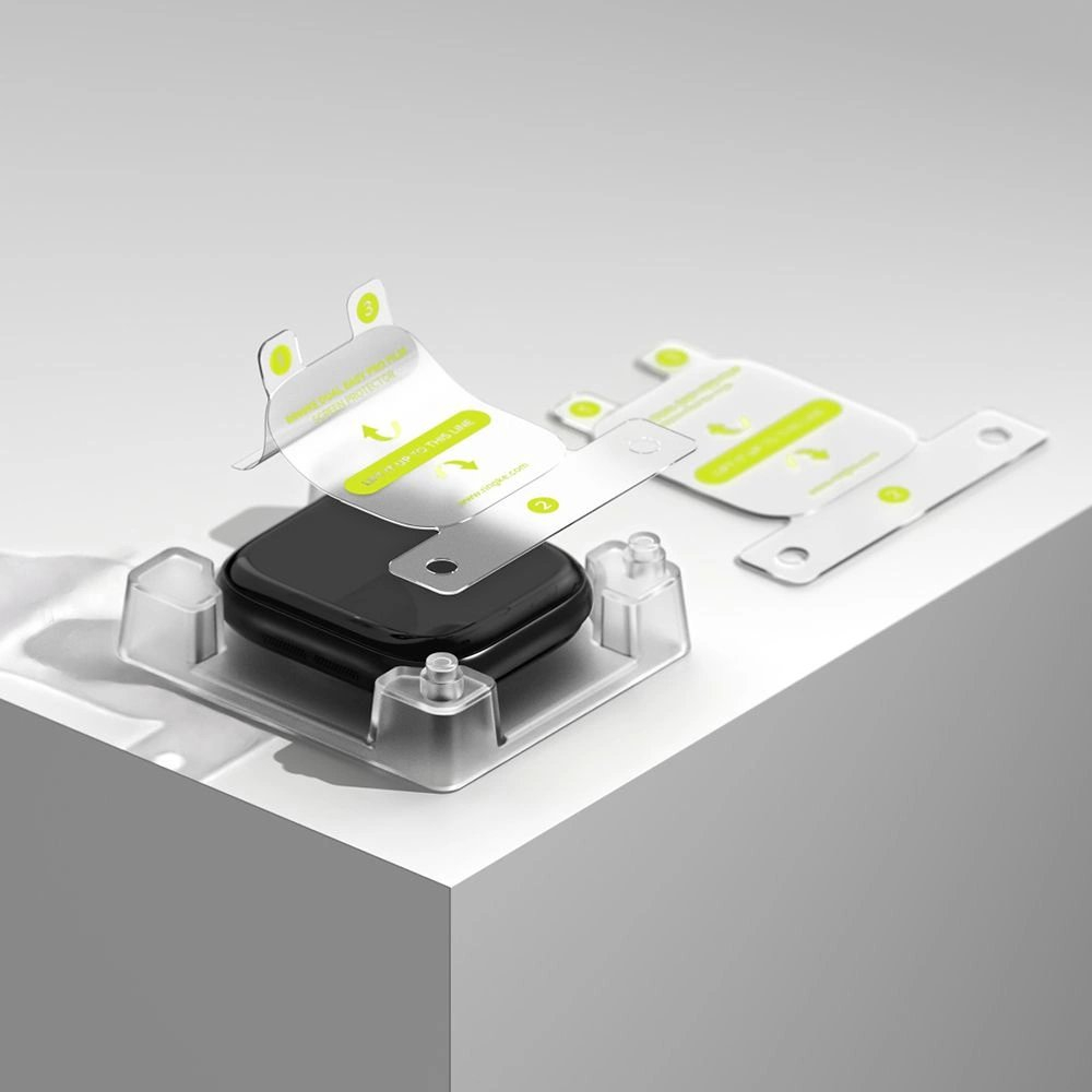 Apple Watch 10 42 mm Permatoma apsauginė plėvelė Ringke Dual Easy Pro 2 vnt. 4