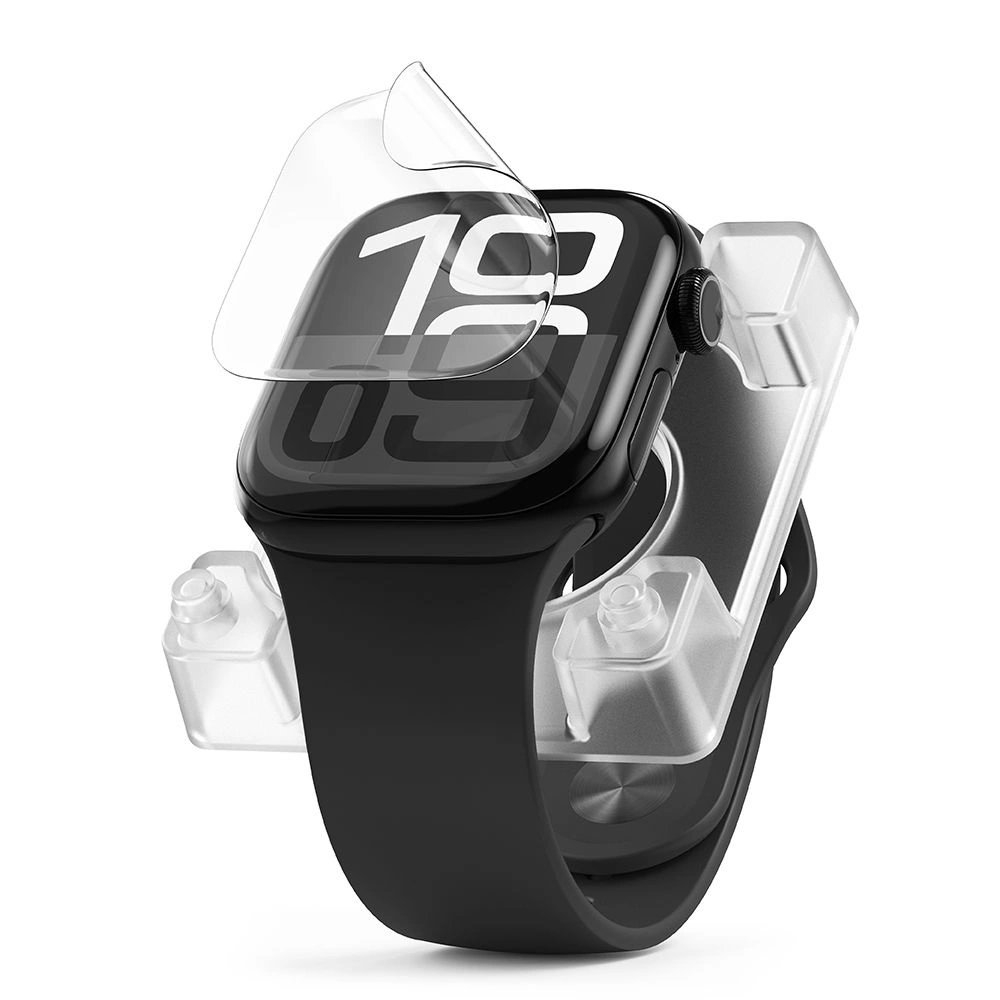 Apple Watch 10 46 mm Permatoma apsauginė plėvelė Ringke Dual Easy Pro 2 vnt. 1
