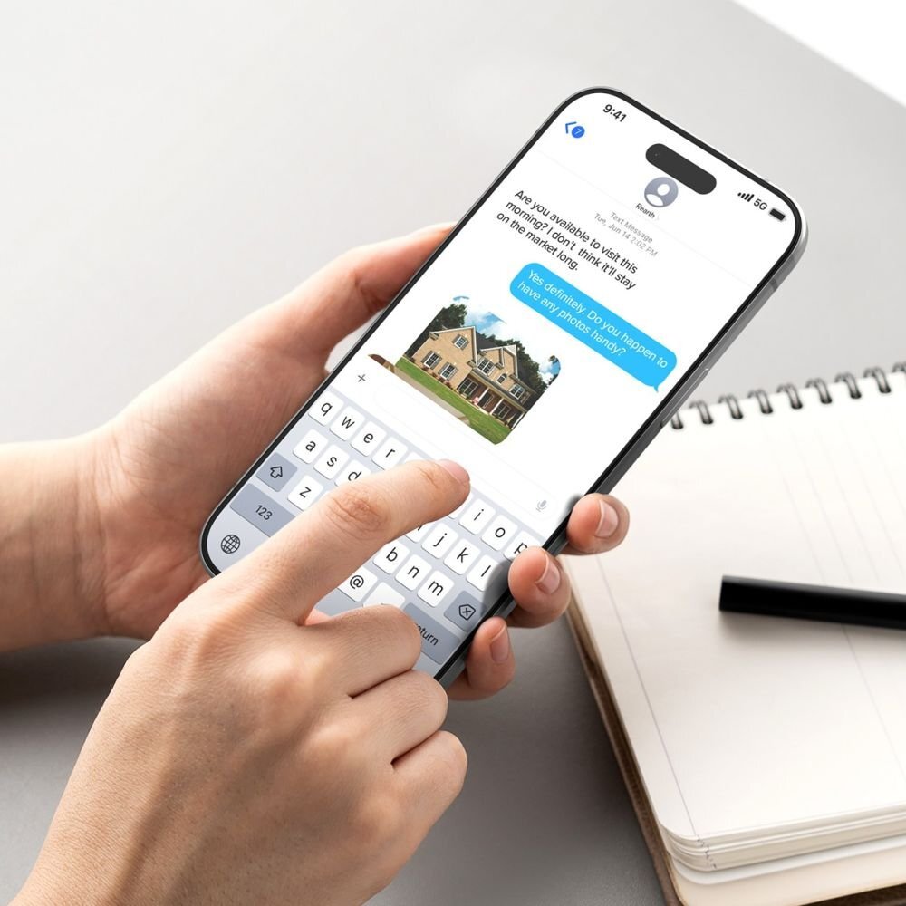 iPhone 17 Air Ringke Easy Slide 2-pack grūdintas stiklas – juodas 4