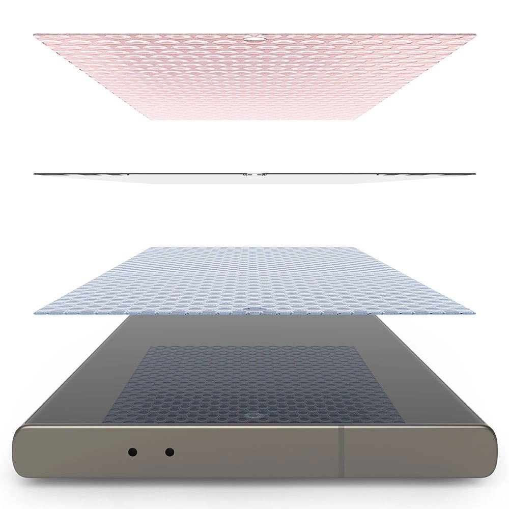 Ringke Easy Slide (2 vnt.) grūdintas stiklas skirtas Samsung Galaxy S24 Ultra 2