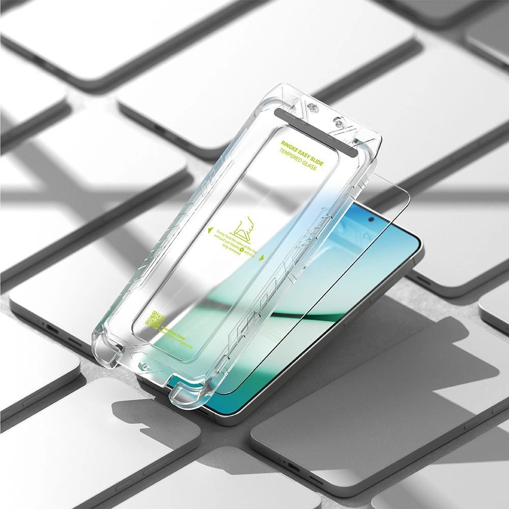 Ringke Easy Slide (2 vnt.) grūdintas stiklas skirtas Samsung Galaxy S25 4 Ringke Easy Slide (2 vnt.) grūdintas stiklas skirtas Samsung Galaxy S25 4