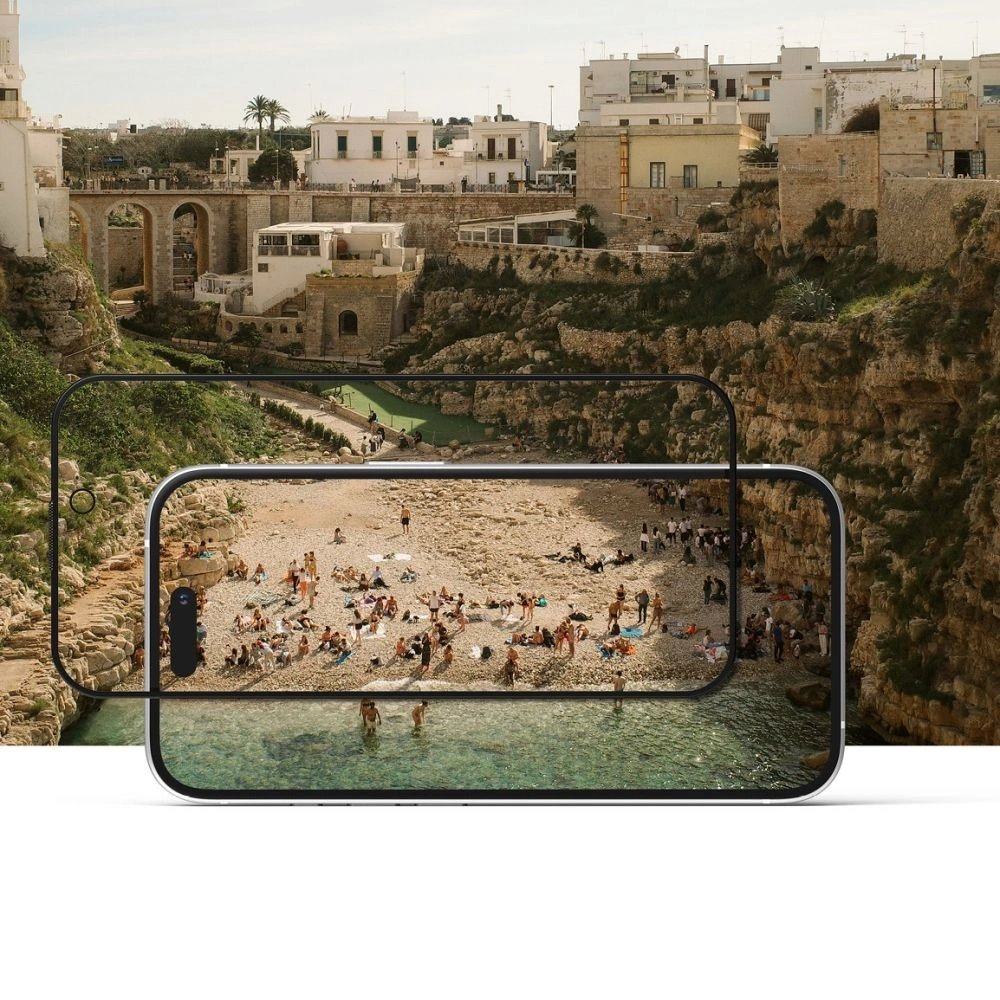 Ringke Easy Slide privatumo stiklas (2 vnt.) skirtas iPhone 16 Pro Max 4