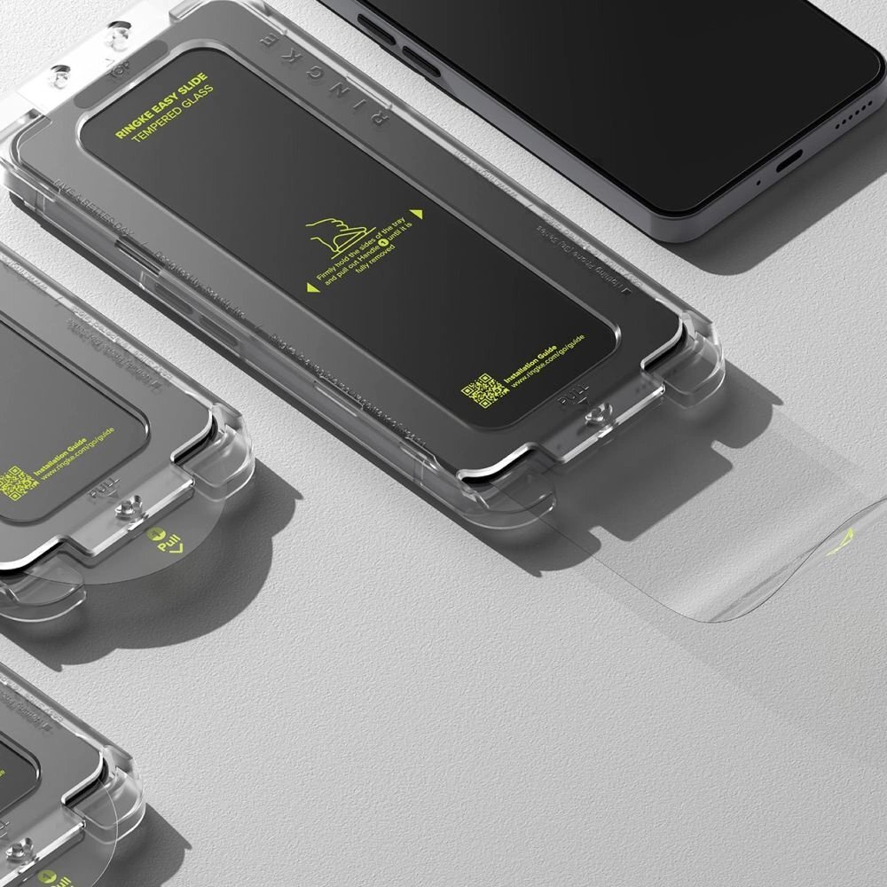 Nothing Phone 3A / 3A Pro Ringke Easy Slide grūdintas stiklas (2 vnt.) – skaidrus 4