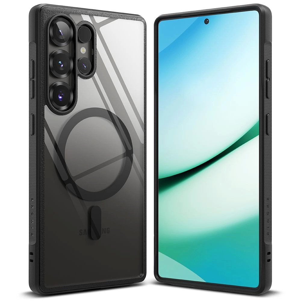 Ringke Fusion Bold MagSafe Dėklas skirtas Samsung Galaxy S25 Ultra - Juodas 1