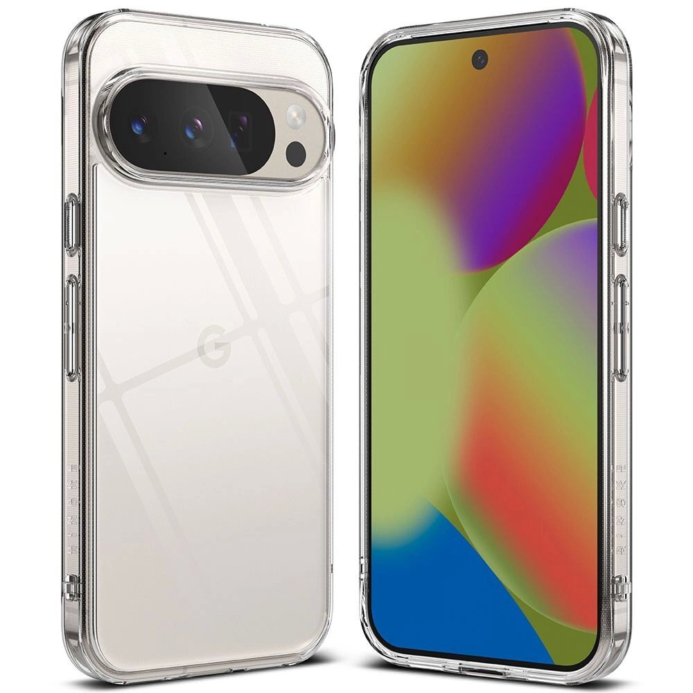 Google Pixel 10 Plus XL dėklas Ringke Fusion – skaidrus 1
