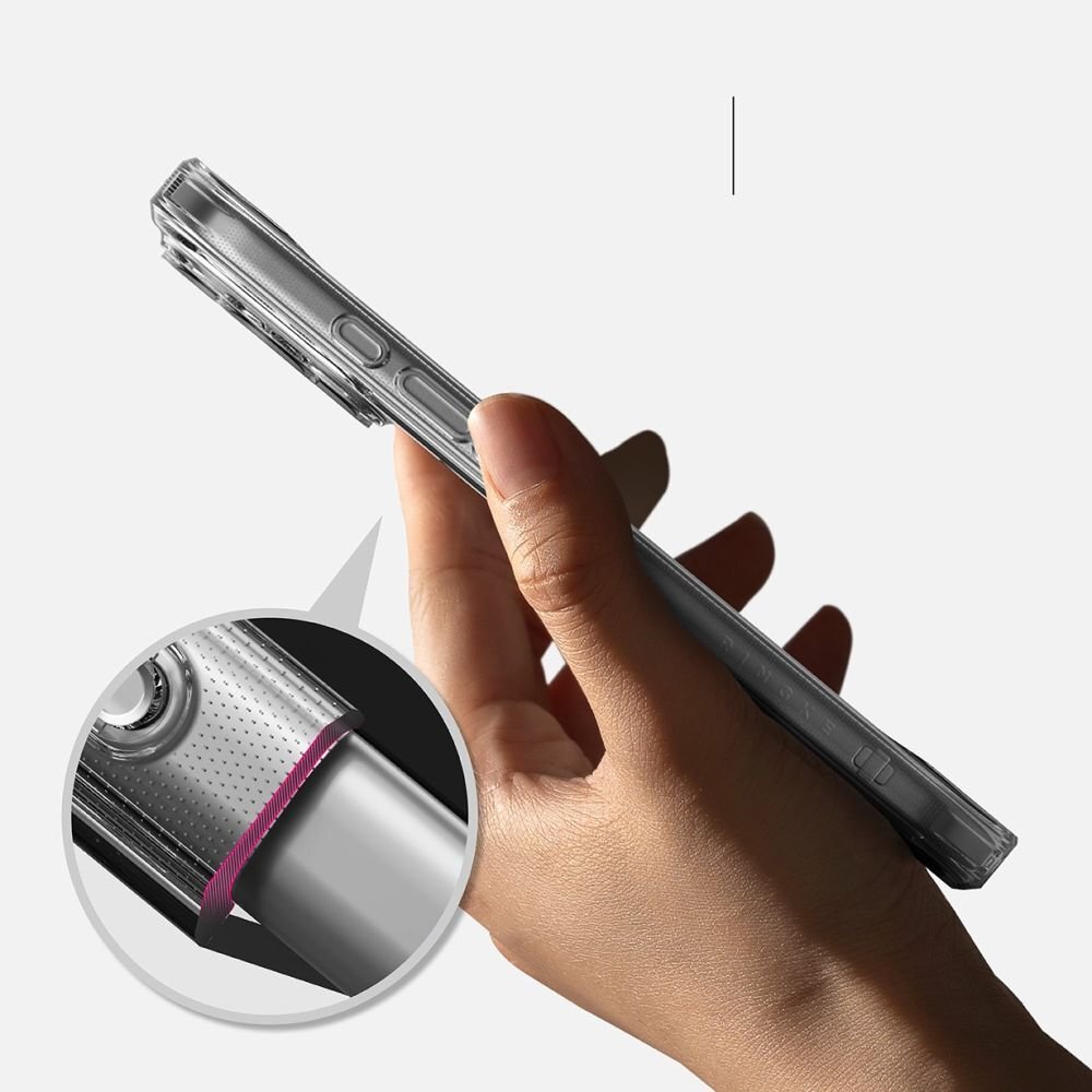 iPhone 17 Pro Ringke Fusion dėklas – skaidrus 5 iPhone 17 Pro Ringke Fusion dėklas – skaidrus 5