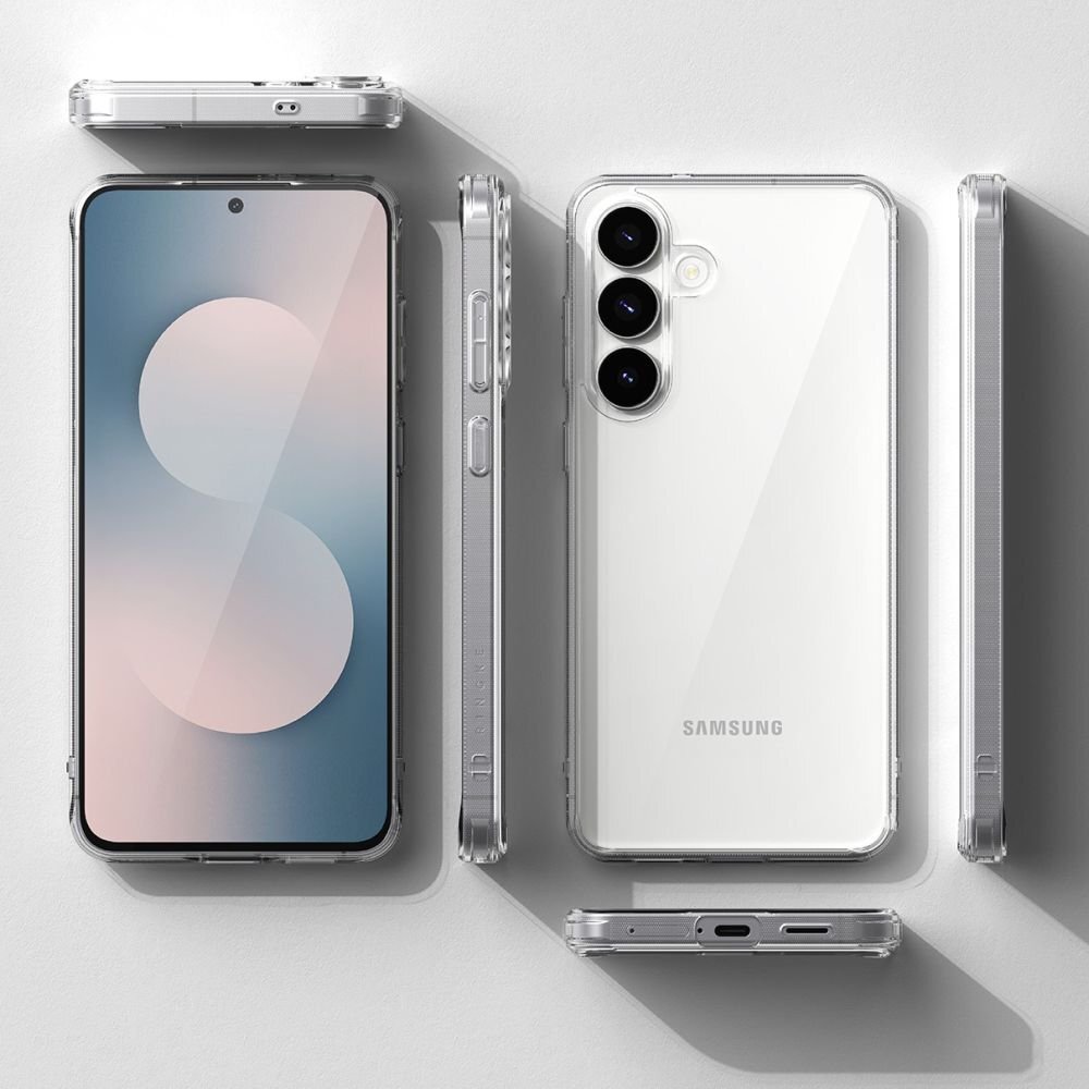 Samsung Galaxy S25 FE Ringke Fusion dėklas – skaidrus 4 Samsung Galaxy S25 FE Ringke Fusion dėklas – skaidrus 4