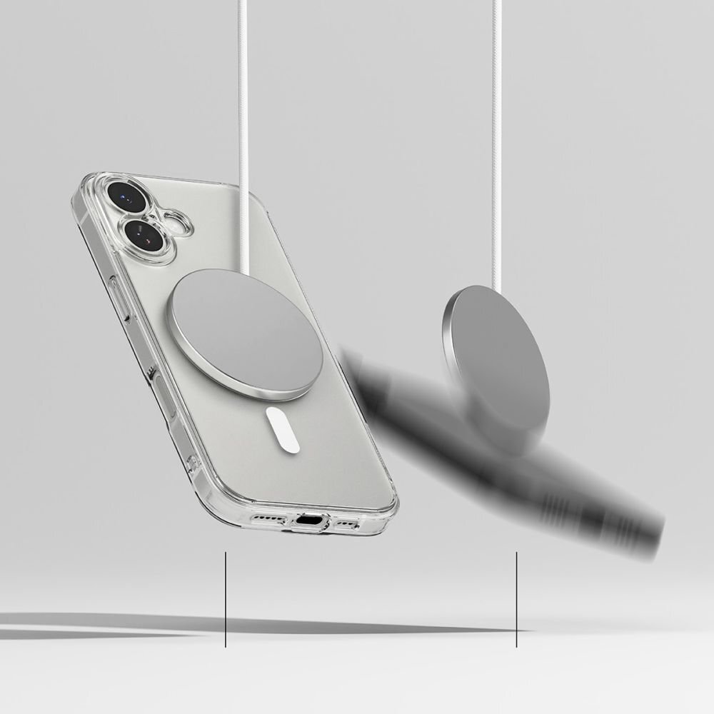 iPhone 17 Ringke Fusion Magnetic MagSafe dėklas – matinės spalvos 5