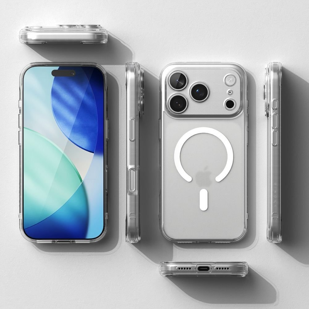 iPhone 17 Pro Ringke Fusion Magnetic MagSafe dėklas – matinės spalvos 4