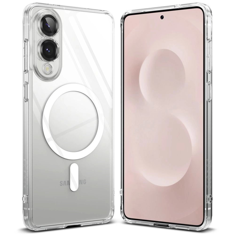 Samsung Galaxy S25 Edge Ringke Fusion Magnetic MagSafe dėklas - skaidrus 1 Samsung Galaxy S25 Edge Ringke Fusion Magnetic MagSafe dėklas - skaidrus 1