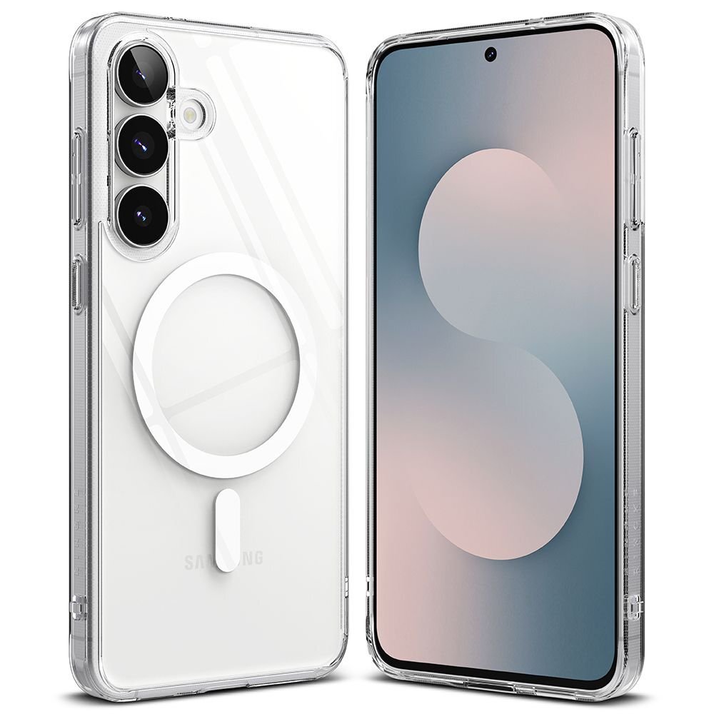 Samsung Galaxy S25 FE Ringke Fusion Magnetic MagSafe dėklas – skaidrus 1
