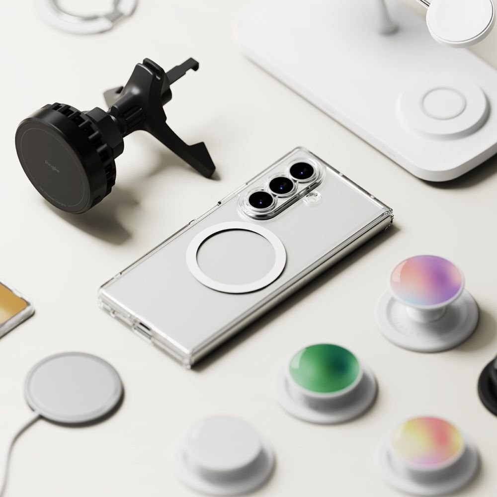 Samsung Galaxy Z Fold 7 dėklas Ringke Fusion Magnetic su MagSafe – skaidrus 7 Samsung Galaxy Z Fold 7 dėklas Ringke Fusion Magnetic su MagSafe – skaidrus 7