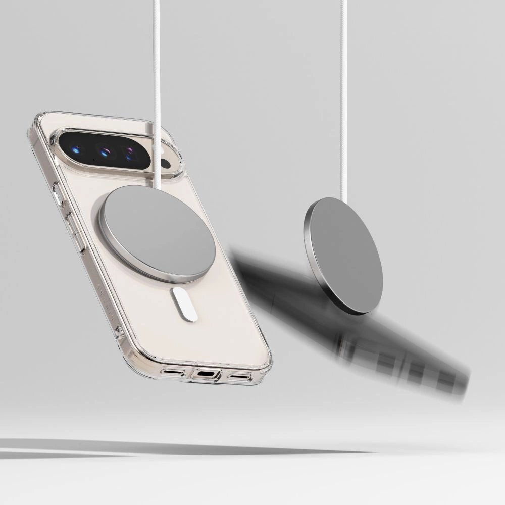 Google Pixel 10 / 10 Pro dėklas Ringke Fusion, MagSafe – skaidrus 3