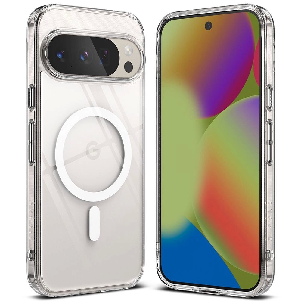 Google Pixel 10 Pro XL dėklas Ringke Fusion MagSafe – skaidrus 1