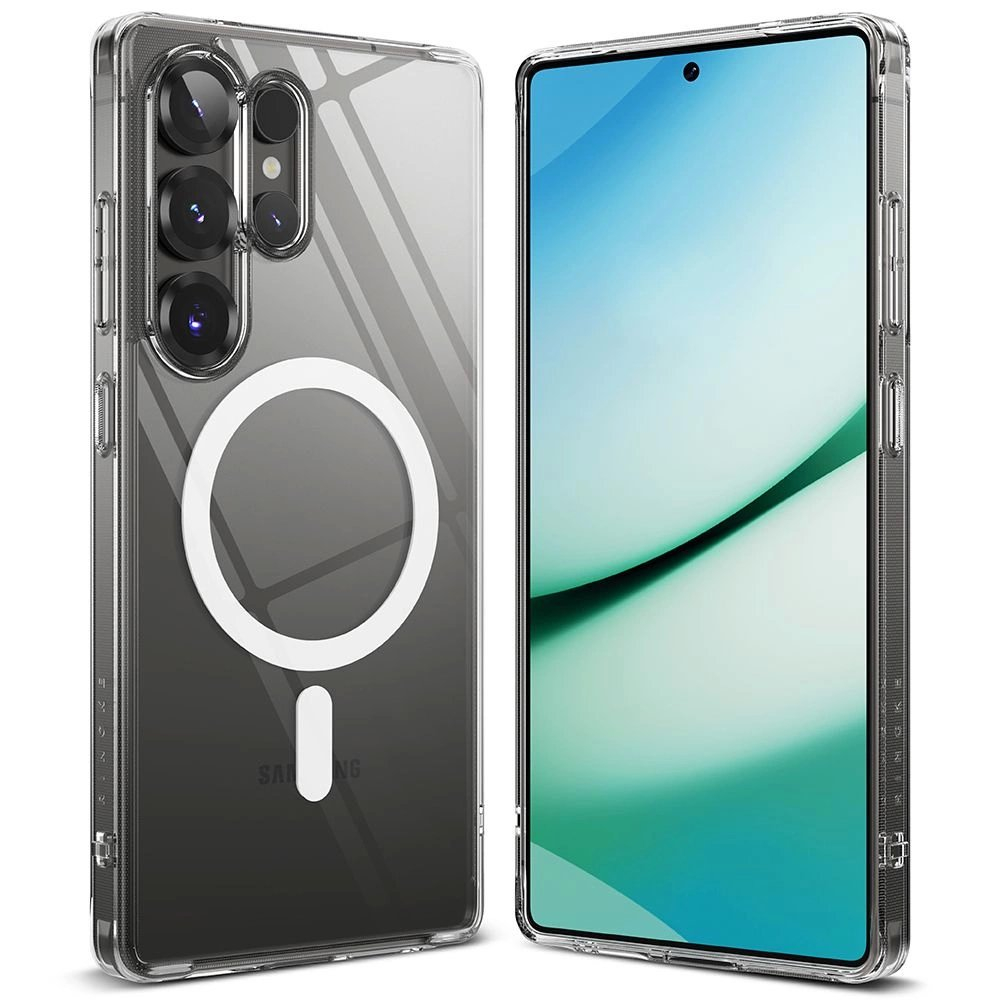 Ringke Fusion MagSafe Dėklas skirtas Samsung Galaxy S25 Ultra - Permatomas 1