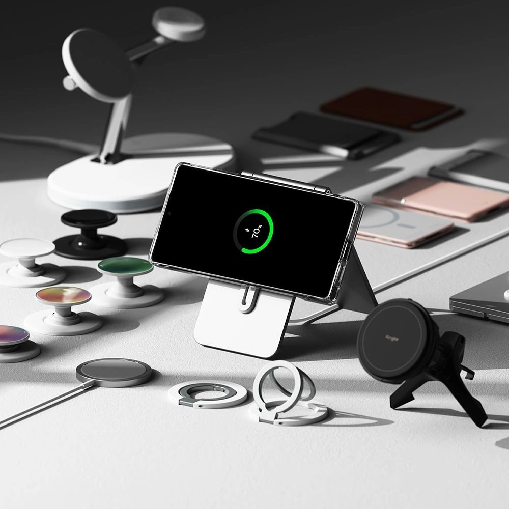 Ringke Fusion MagSafe Dėklas skirtas Samsung Galaxy S25 Ultra - Permatomas 6 Ringke Fusion MagSafe Dėklas skirtas Samsung Galaxy S25 Ultra - Permatomas 6