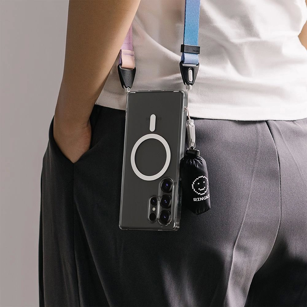 Ringke Fusion MagSafe Dėklas skirtas Samsung Galaxy S25 Ultra - Permatomas 7