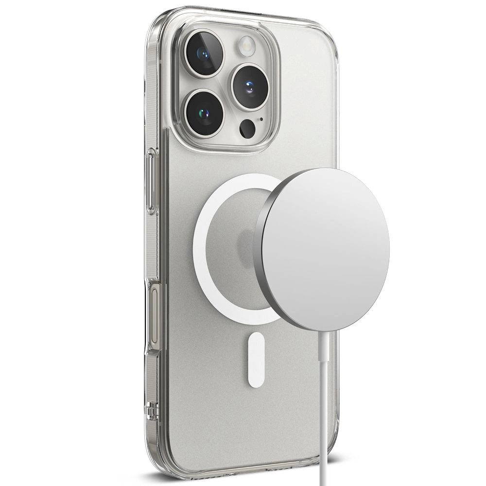 Ringke Fusion MagSafe iPhone 16 Pro Max Dėklas - Permatomas Matinis 3