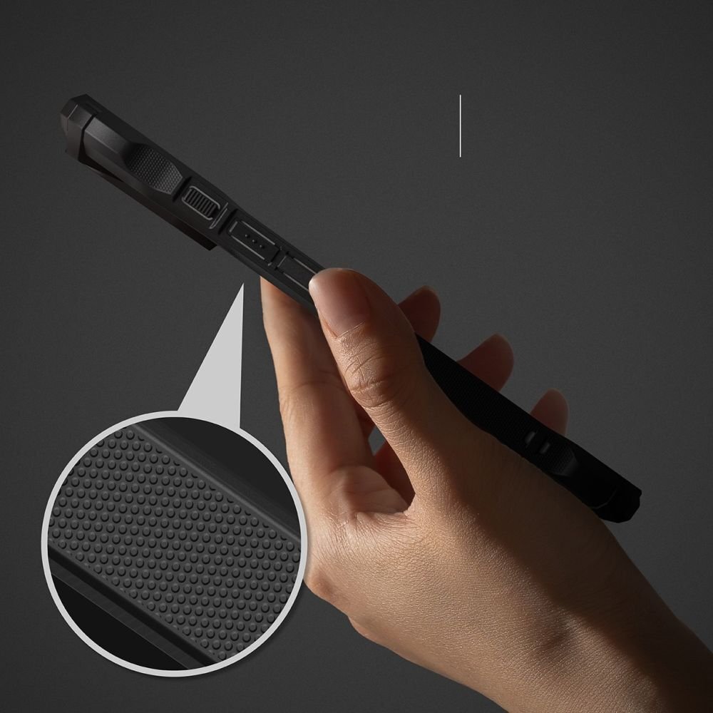 iPhone 17 dėklas Ringke Fusion X – juodas 5 iPhone 17 dėklas Ringke Fusion X – juodas 5