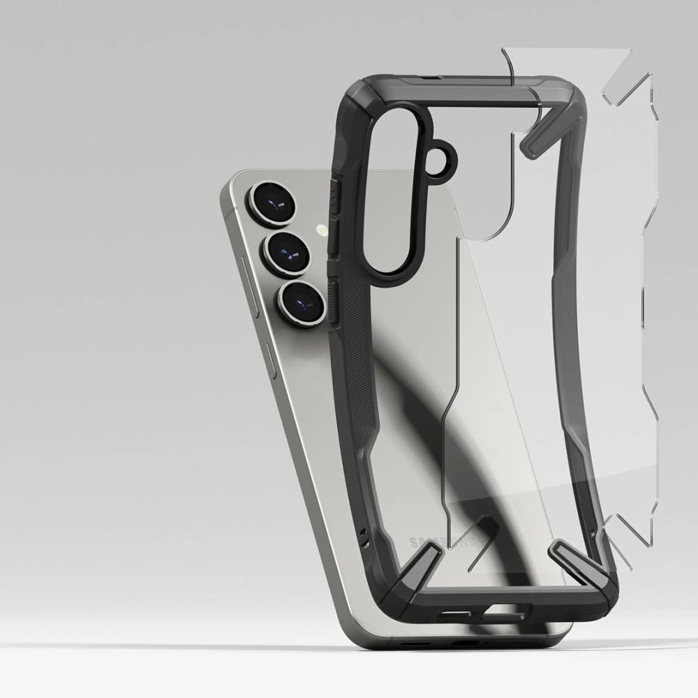 Ringke Fusion X Dėklas skirtas Samsung Galaxy S25+ - Juodas 3 Ringke Fusion X Dėklas skirtas Samsung Galaxy S25+ - Juodas 3