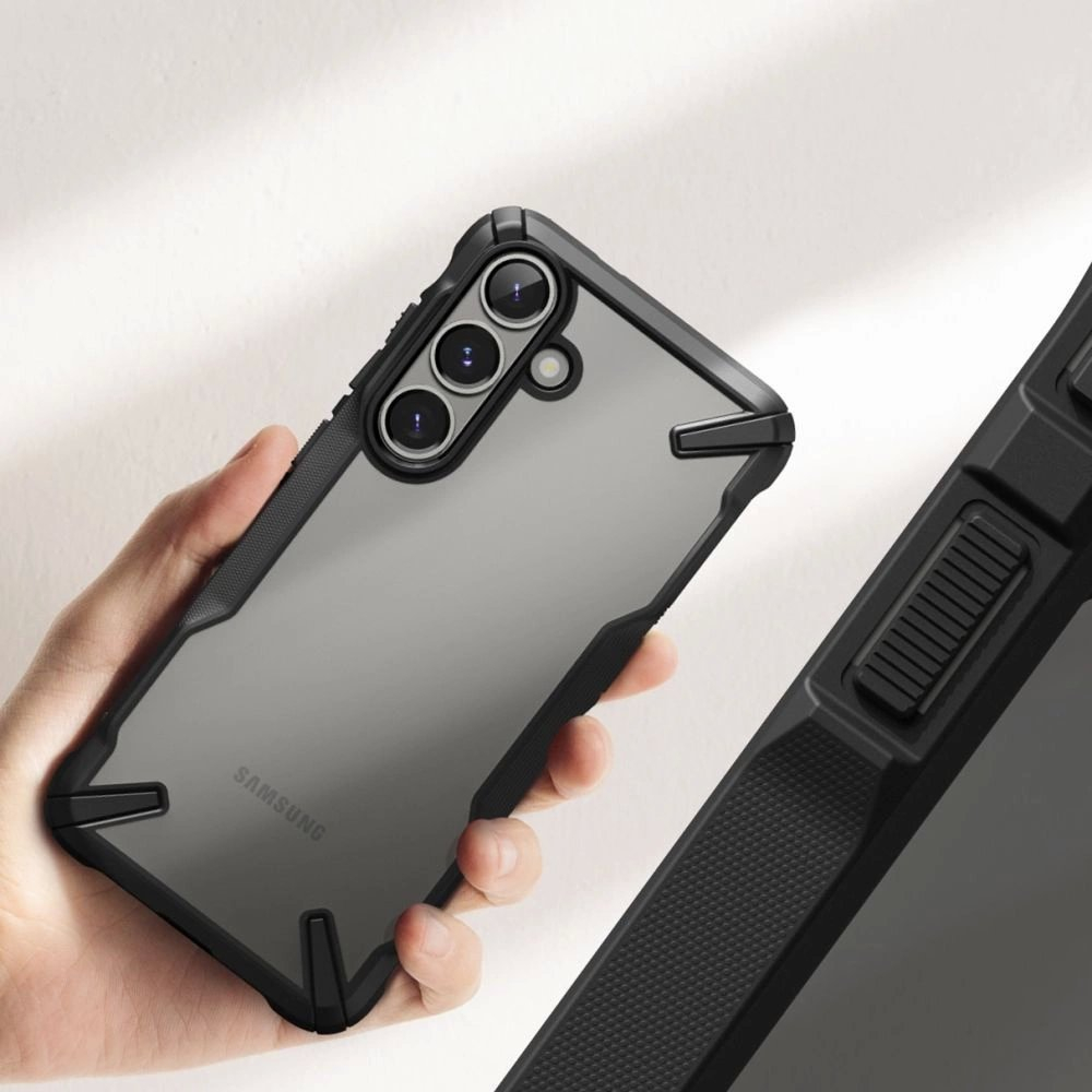 Ringke Fusion X Dėklas skirtas Samsung Galaxy S25+ - Juodas 4 Ringke Fusion X Dėklas skirtas Samsung Galaxy S25+ - Juodas 4