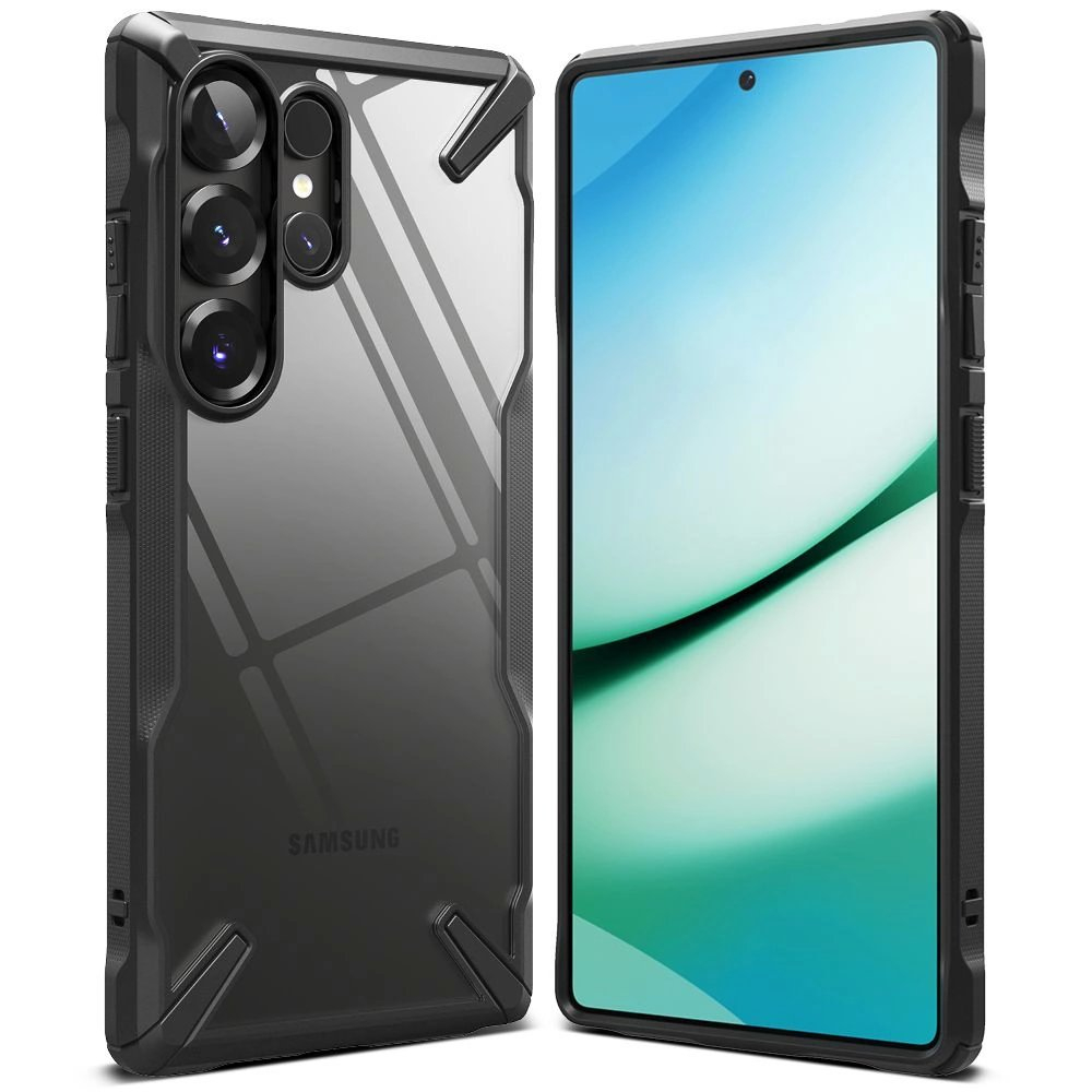 Ringke Fusion X Dėklas skirtas Samsung Galaxy S25 Ultra - Juodas 1 Ringke Fusion X Dėklas skirtas Samsung Galaxy S25 Ultra - Juodas 1