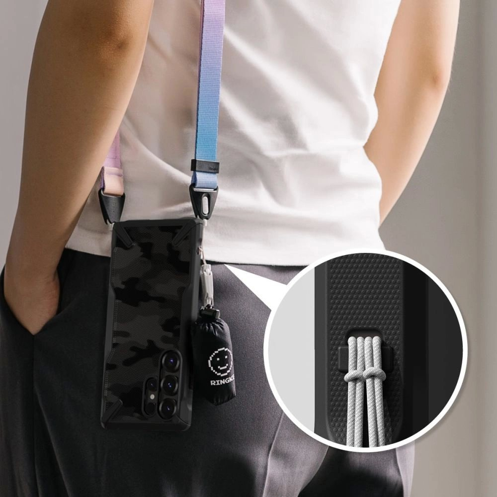 Ringke Fusion X Dėklas skirtas Samsung Galaxy S25 Ultra - Juodas Camo 7 Ringke Fusion X Dėklas skirtas Samsung Galaxy S25 Ultra - Juodas Camo 7