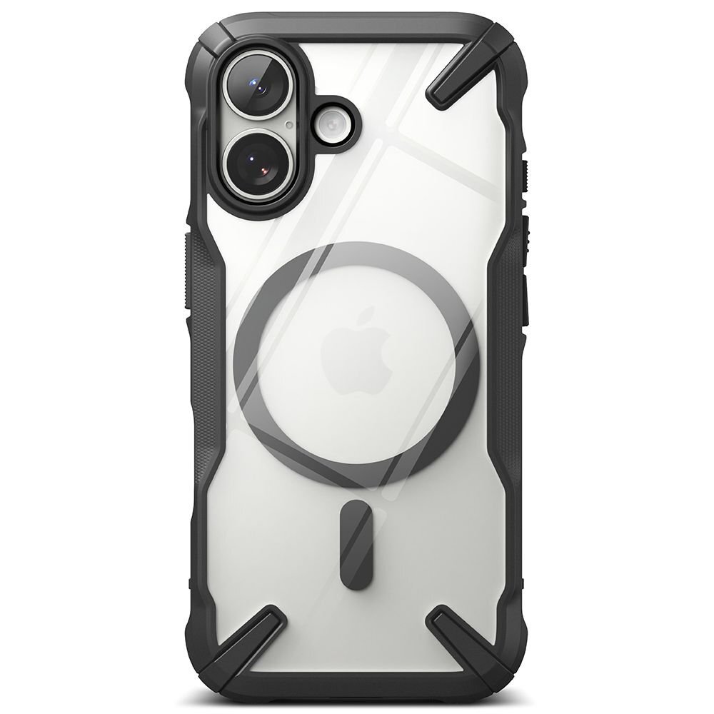 iPhone 17 Ringke Fusion X Magnetic MagSafe dėklas – juodas 2