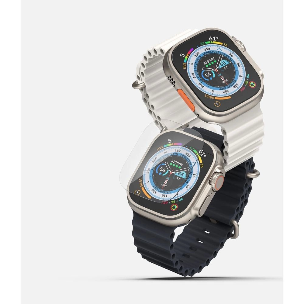 Ringke ID FC Glass (4 vnt.) grūdinto stiklo apsauga skirtas Apple Watch Ultra 1 / 2 (49 mm) 1