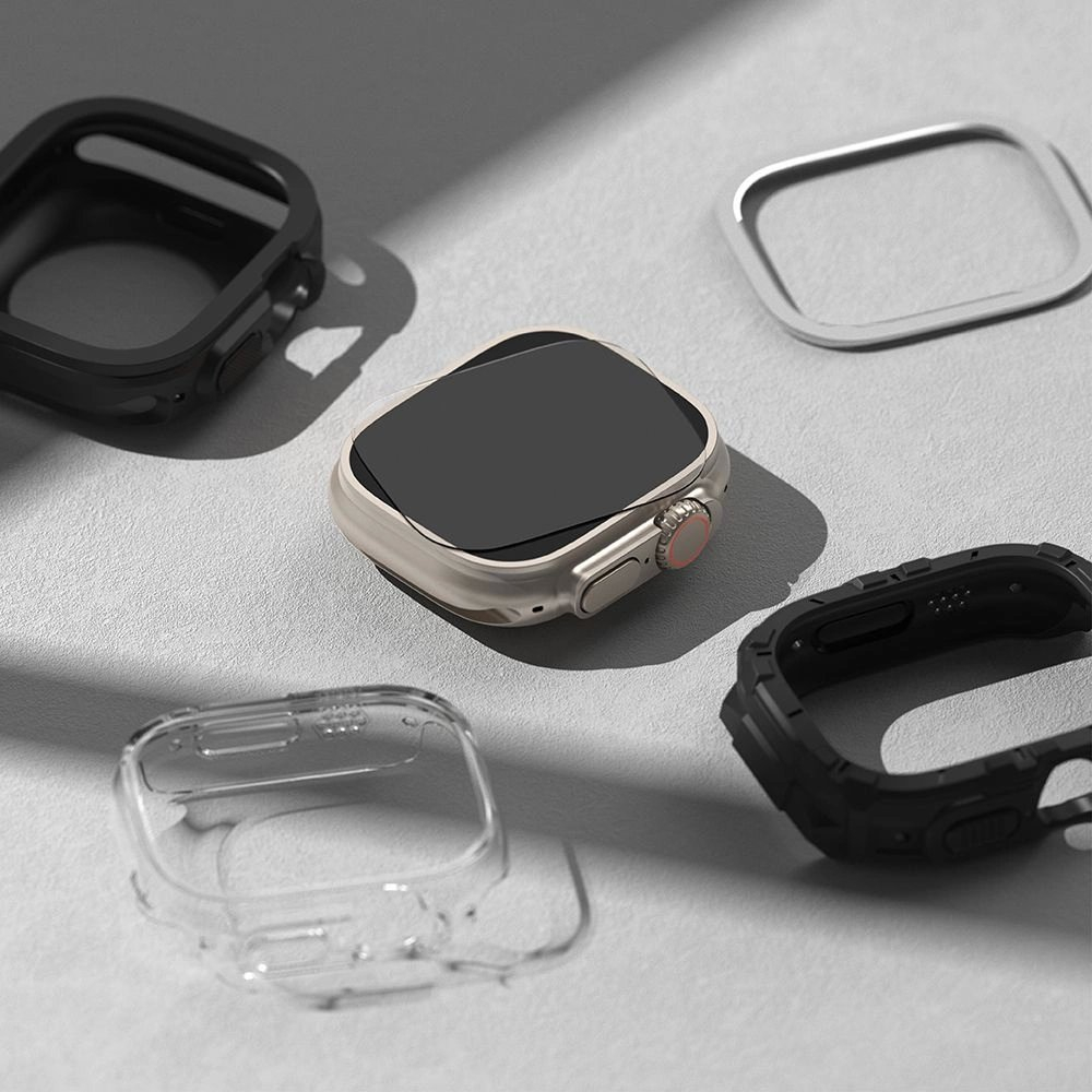 Ringke ID FC Glass (4 vnt.) grūdinto stiklo apsauga skirtas Apple Watch Ultra 1 / 2 (49 mm) 5 Ringke ID FC Glass (4 vnt.) grūdinto stiklo apsauga skirtas Apple Watch Ultra 1 / 2 (49 mm) 5