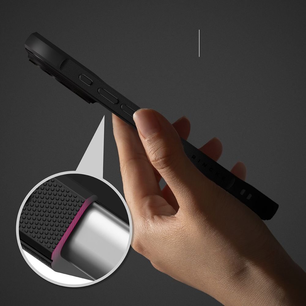 iPhone 17 Pro dėklas Ringke Onyx – juodas 5 iPhone 17 Pro dėklas Ringke Onyx – juodas 5