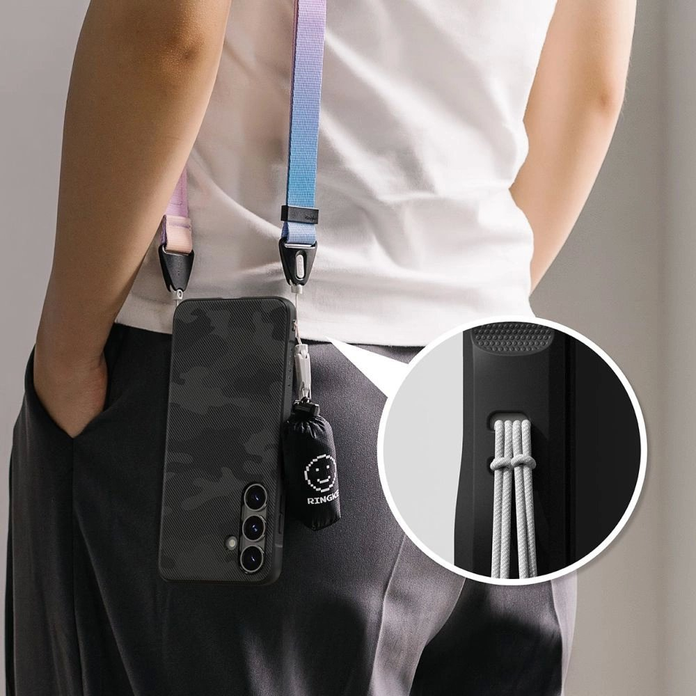 Ringke Onyx Dėklas skirtas Samsung Galaxy S25 - Juodas Camo 5 Ringke Onyx Dėklas skirtas Samsung Galaxy S25 - Juodas Camo 5