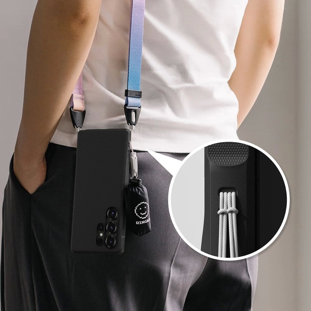 Ringke Onyx Dėklas skirtas Samsung Galaxy S25 Ultra - Juodas 5 Ringke Onyx Dėklas skirtas Samsung Galaxy S25 Ultra - Juodas 5